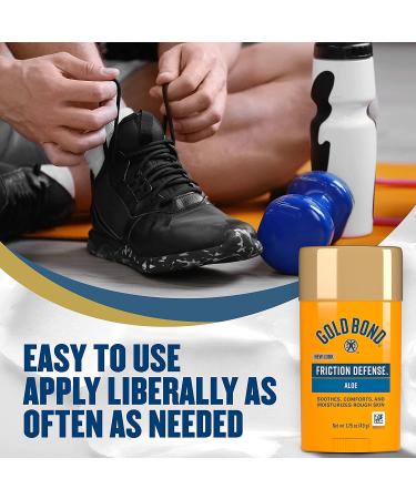 Gold Bond Friction Defense Stick 1.75 oz. - Soothing Daily Friction Prevention - Buy Online on GoSupps.com