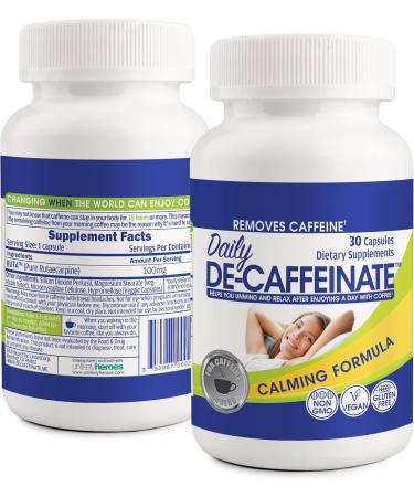 Ruta Daily De-Caffeinate Calming Formula Vegan Gluten free - 30 Capsules - Buy Online on GoSupps.com
