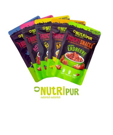 NUTRIPUR Fruit Mix Bundles - 25g Pack of 6 | Delicious Flavors | International Shipping Available - Buy Online on GoSupps.com