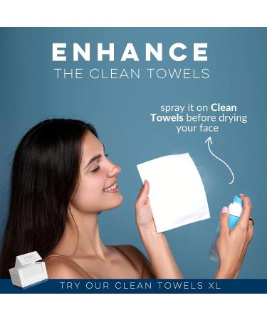 Clean Skin Club Acne Mist with Salicylic Acid Spot Treatment - Dramatic Results! Rose Extract Spray for Face, Body, and Back - Breakout Fighting, Dark Spots, Pimples - Dermatologist Approved - Buy Online on GoSupps.com