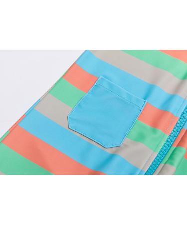 Bonverano Baby Boys Swimsuit | UPF 50+ Sun Protection | Full-Length Zipper | 12 Months | Blue / Grey - Buy Online on GoSupps.com