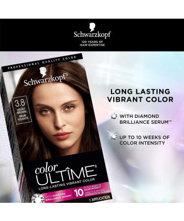 Schwarzkopf Color Ultime Velvet Brown Hair Color Cream - Permanent Formula - Buy Online on GoSupps.com