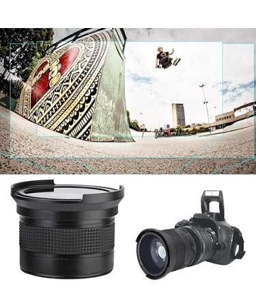 VBESTLIFE Fisheye Lens 58 mm 0.35X Fisheye Super Wide Angle Lens for SLR DSLR Camera Black - Buy Online on GoSupps.com