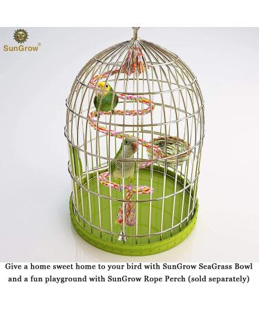 SunGrow Birds Nest for Finch, Canary, Pigeon, Parakeet - Encourages Courtship, Breeding, Nesting - Buy Online on GoSupps.com