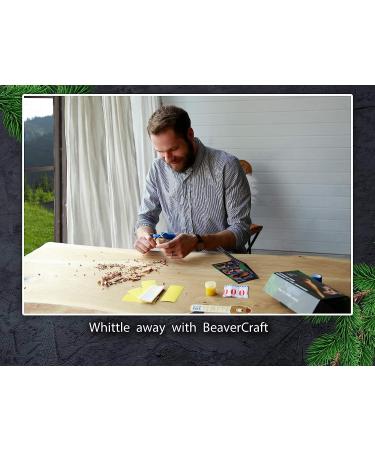 BeaverCraft  Wood Carving Kit Comfort Bird DIY - Complete Starter Whittling Knife Kit for Beginners Adults and Teens - Book Fun Project Carve Bird Hobby Whittling Knife - Learning Woodworking Hobby Starter Kit Comfort Bi... - Buy Online on GoSupps.com