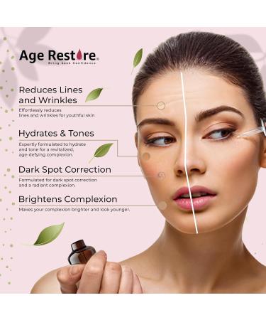 Premium 20% Vitamin C Serum with Hyaluronic Acid & Vitamin E | Anti-Aging Dark Spot & Acne Wrinkle Reduction | Natural Skin Brightening Serum for Glowing Skin | 1 FL OZ - 30ml - Buy Online on GoSupps.com