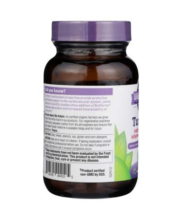 OREGONS WILD HARVEST Turmeric 60 CT - Buy Online on GoSupps.com