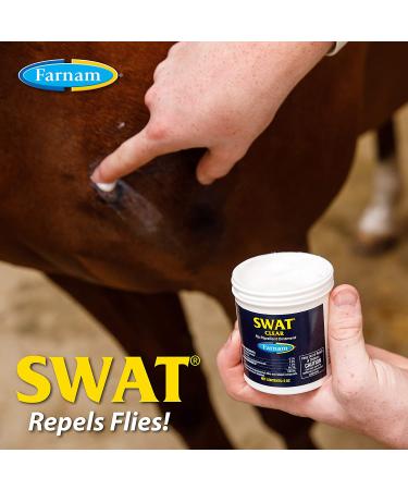 Farnam SWAT Fly Repellent Ointment 7oz - For Horses, Ponies & Dogs - Buy Online on GoSupps.com
