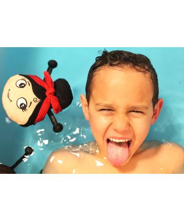 Miss Nella Rainbowfizz Set - 6 Hypoallergenic Odorless Bath Bombs for Kids | Vegan Colors: Pink Blue Purple Yellow Green & Violet - Buy Online on GoSupps.com