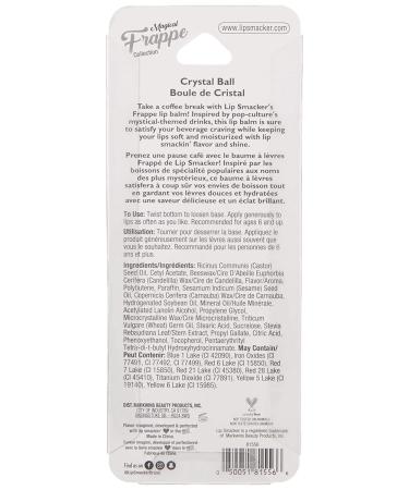 Lip Smacker Frappe Cup Lip Balm - Crystal Ball 0.26 oz | Sweet & Moisturizing Lip Care - Buy Online on GoSupps.com