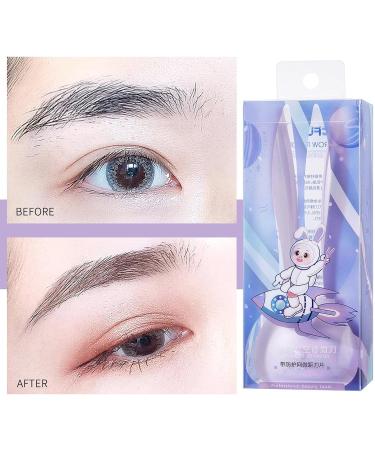 AIBYKS Eyebrow Razor Set - 5 PCs Portable Facial Hair Removal Tools - Purple Eyebrow Trimmer for Dermaplaning - Buy Online on GoSupps.com