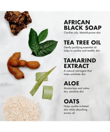 SheaMoisture African Black Soap Scrub & Lotion Duo for Blemish Prone Skin - 2 Pack - Buy Online on GoSupps.com
