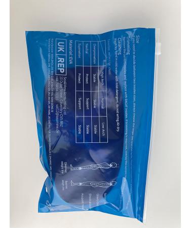 3/4 Plantar Fasciitis Orthopedic Shoe Inserts for Flat Feet & Heel Spur - Pain Relief Insoles for Men & Women - Red XL (EU46-49) - Buy Online on GoSupps.com