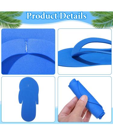 90 Pairs Disposable Pedicure Slippers - Multi Color Foam Flip Flops for Spa Parties & Salons | Bulk Pedicure Kit for Men & Women - 6 Colors 4.53 x 10.43 Inches - Buy Online on GoSupps.com