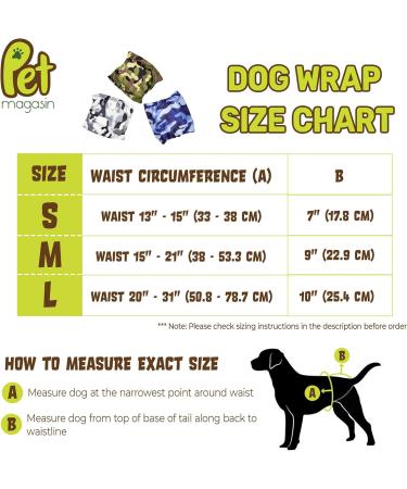 Buy CAMO Large Male Dog Diapers - 3 Pack | Premium Absorbency & Comfort | International Shipping - Buy Online on GoSupps.com