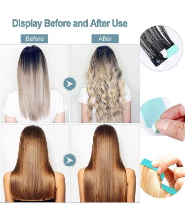 240 Pcs Double Sided Waterproof Wig Tape for Hair Extensions (Blue, 4 * 0.8cm) - Human Hair Weft Replacement Tapes - Buy Online on GoSupps.com
