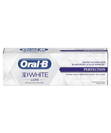 Proctor and Gamble ORALB Handleiding 3DWhite Luxury Perfection Whitening Tandpasta 75 ml