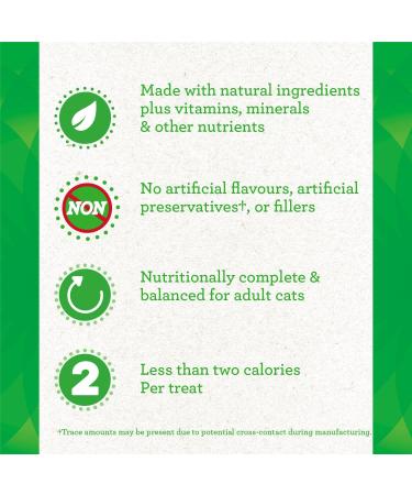 FELINE GREENIES Cat Treats Natural Dental Care Catnip Flavour 4.6oz. Pouch Catnip 130 g (Pack of 1) - Buy Online on GoSupps.com