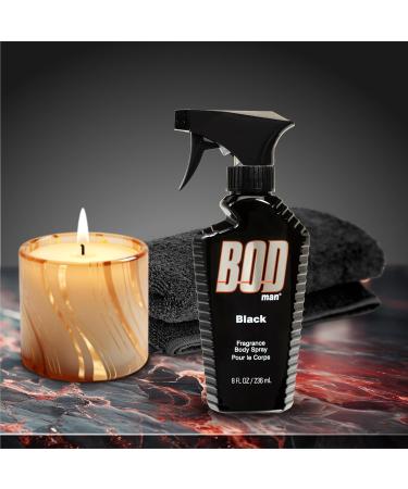 BOD man Fragrance Body Spray Black 8 fl oz (Pack of 2) Black 2 pack - Buy Online on GoSupps.com