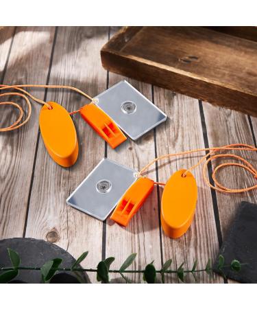 Outdoor Survival Kit: Signal Mirror & Whistle Combo for Camping and Hiking - Buy Online on GoSupps.com