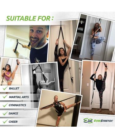 EverStretch Leg Stretcher LITE - Over The Door Flexibility Trainer for Ballet, Dance, Martial Arts | Portable Stretching Equipment for Cheerleading & Gymnastics - Buy Online on GoSupps.com