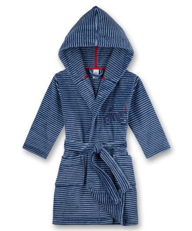 Sanetta Boys Morningcoat Blue Bathrobe 104 dark denim