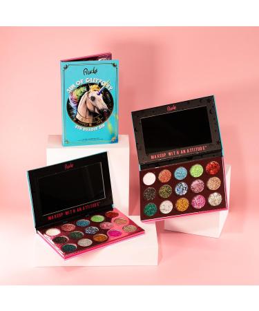 Rude Cosmetics Sin of Glittony Glitter Palette - Sparkling Eye Shadow for Women | 0.634 oz - International Shipping Available - Buy Online on GoSupps.com