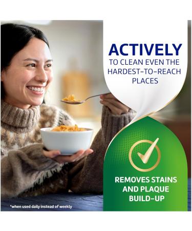 Polident Overnight Whitening Antibacterial Dental Appliance Cleanser Tablets, 90 Count (2 Pack) - Buy Online on GoSupps.com