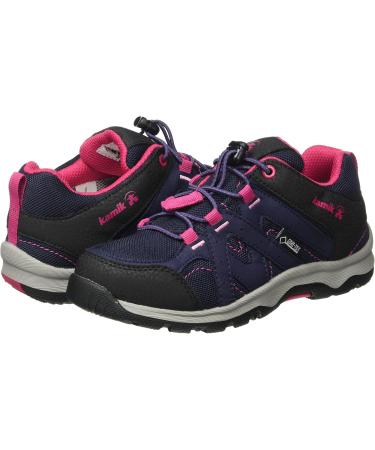 Kamik Girls Bain GTX Outdoor Shoes - 22 EU Blue Navy Rose | Durable & Waterproof Footwear for Active Kids - Buy Online on GoSupps.com