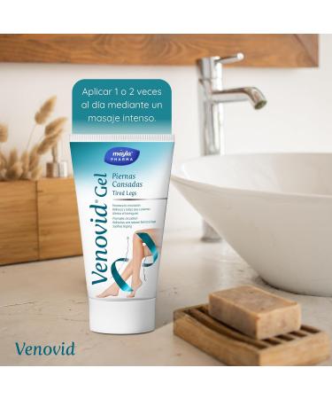 M yla Pharma VENOVID Gel 150ml tired legs cooling gel - Buy Online on GoSupps.com