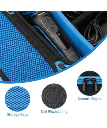 Yinke Case for Braun All in one Trimmer BT3221 MGK3021 MGK5280 MGK3221 BT5260 BT3240 MGK5080 Beard Trimmer and Hair Clipper Travel Hard Case Carrying Protective Cover Storage Bag (Blue) - Buy Online on GoSupps.com
