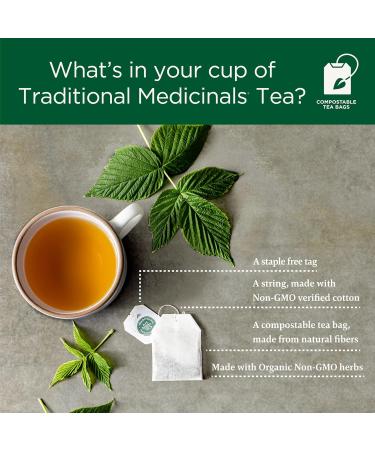 Traditional Medicinals - Organic Tulsi with Ginger Herbal Tea (Pack of 1) - Adaptogen That Helps Increase Energy and Stress Response - 16 Tea Bags Total Tea Tulsi with Ginger 1 Count (Pack of 1) - Buy Online on GoSupps.com