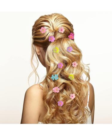 20Pcs Small Flower & Claw Hair Clips for Girls - Cute Hair Accessories for Women, Kids & Teens - Buy Online on GoSupps.com