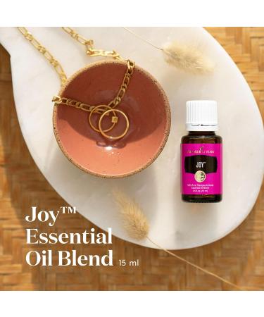Young Living Joy Essential Oil 15ml - Uplifting Aromatherapy for Happiness & Well-Being - Enhance Mood & Energy - International Shipping Available - Buy Online on GoSupps.com