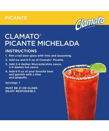 Mott's Inc Clamato Picante 32 oz: Spicy Tomato Cocktail Mix - Buy Online on GoSupps.com