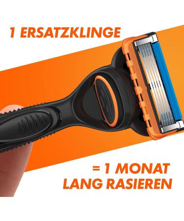 Gillette Fusion5 Power Wet Razor for Men - 5-Blade System + Extra Blade - Perfect Gift for Him - Buy Online on GoSupps.com