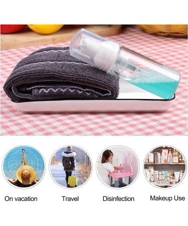 18-Piece 2oz Refillable Foam Pump Bottles for Travel Hand Soap & Shampoo - Buy Online on GoSupps.com