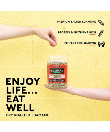 Seapoint Farms Dry Roasted Edamame with Sea Salt - 27 oz (765 g) | Healthy Snack - Buy Online on GoSupps.com