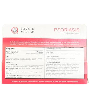 Psoriasis 2% Salicylic Acid Medicated Moisturizer 1.0 Oz - Effective Relief for Psoriasis Symptoms - Buy Online on GoSupps.com