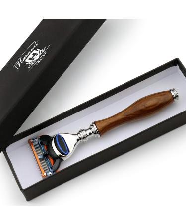 Haryali London 5-Blade Razor for Men & Women | Perfect Wet Shaving & Compatible with All 5-Edge Cartridges - Shop Now! - Buy Online on GoSupps.com