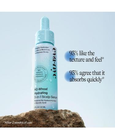 Eva NYC H2-Whoa Hydrating 3-in-1 Scalp Serum | Hyaluronic & Glycolic Acid | 2.0 fl oz - Shop Internationally - Buy Online on GoSupps.com