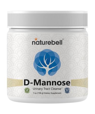 Pure D Mannose Powder, Instantized for Better Absorption, 7 Ounce (198 Gram), Support Urinary Function & Bladder Health, Fast-Acting & Long-Lasting Cleanse, Non-GMO, Vegan Friendly