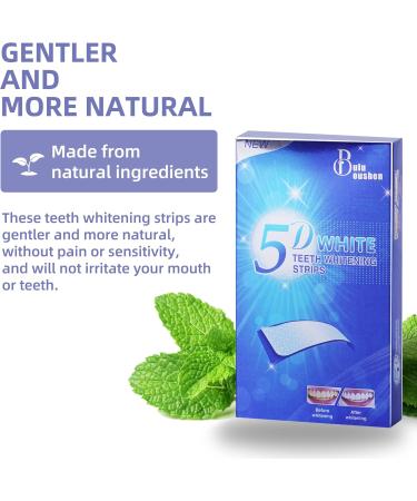 Teeth Whitening Strips - Professional Effects Non-Toxic & Sensitivity-Free - 28 Strips (14 Count Pack) | Dentist Formulated - Buy Online on GoSupps.com