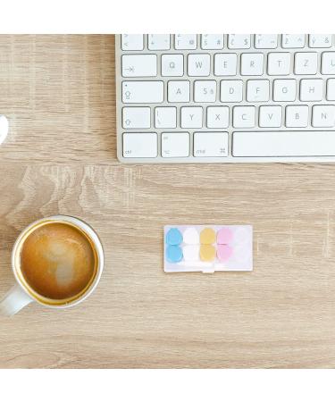 Heallily 2st Contact Lens Container Travel Set - Eye Care Accessories Tweezers Mirror & Case - Ideal for Soaking & Storing Contact Lenses - Buy Online on GoSupps.com