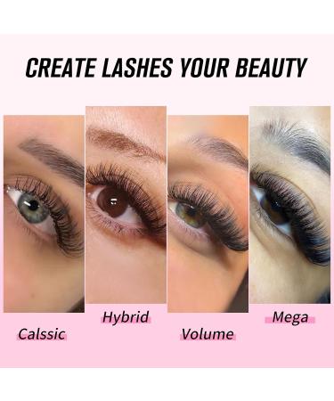 VEYES Cashmere Easy Fan Lashes Volume Lash Extensions 0.03-0.07 C/CC/D Curl Mixed & Single Length Self Fanning Lashes Automatic Blooming for Professional Russian Lashes Matte Black (0.05 C 8-16mm) C-0.05 8-16mm - Buy Online on GoSupps.com