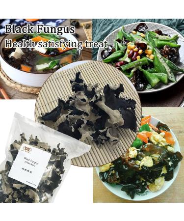 Buy Zestful Foods Dried Black Fungus (Wood Ear Mushrooms) - 8 Oz Non-GMO Vegan Gluten-Free | Perfect for Soups & Stir-Fries - International Shipping Available - Buy Online on GoSupps.com