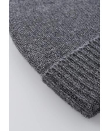 Shop Style and Republic 100% Cashmere Beanie for Women - Cozy Stylish Autumn & Winter Must-Have in Gray - Buy Online on GoSupps.com