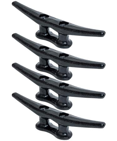 VR Business RD Boat Cleat 6 inch 4 Pack for Dock Tie Down | Boat Mooring Accessories |Nautical Decor | Beach Decor | Lake Decor | Maritime Decor