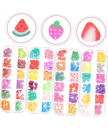 FRCOLOR 20 Boxes Nail Art Nail Bite Stop Nail Set for Manicure Nail Art Set Manicure Set Nail Set Nail Set Mobile Phone Fruit Slices Beading Nail Splitter Polymer Clay - Buy Online on GoSupps.com