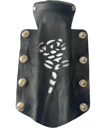 Pony Tail 100% Real Black Leather Hair cacher/Clip - Buy Online on GoSupps.com